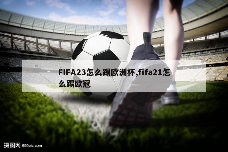 FIFA23怎么踢欧洲杯,fifa21怎么踢欧冠